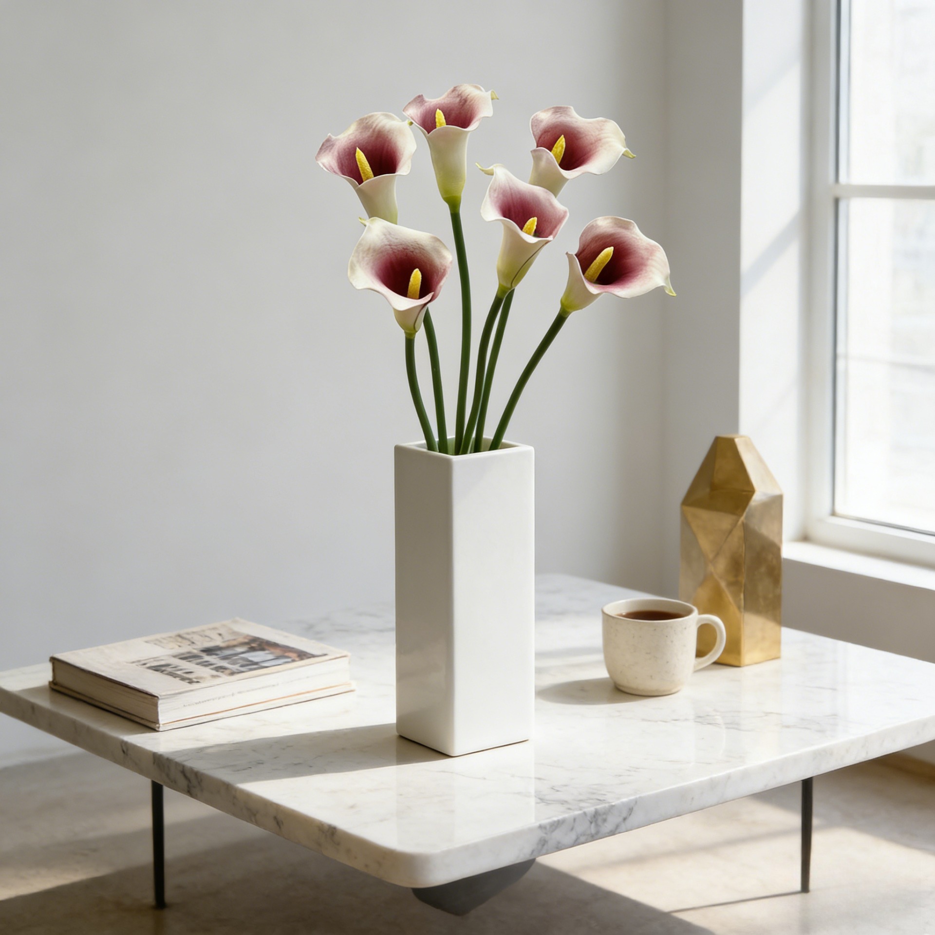 Florist Supp - 26 Inch Single Stem Crescent Calla