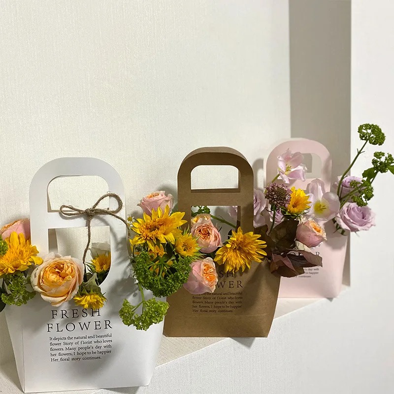 10-40PCS One Size Kraft Paper  - Flower Wrap Kraft 评论和价格