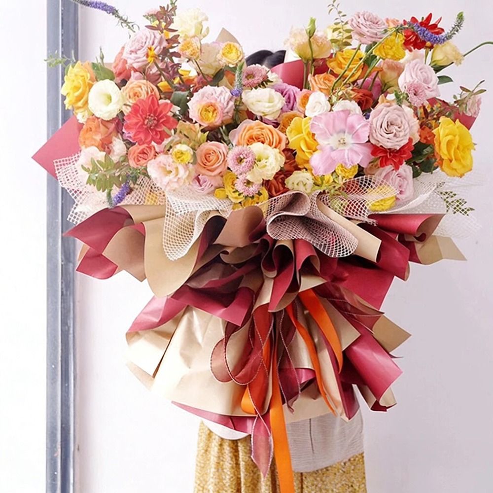 50cm Wide Fresh Flower Wrappin - Flower Wrap Kraft 评论和价格