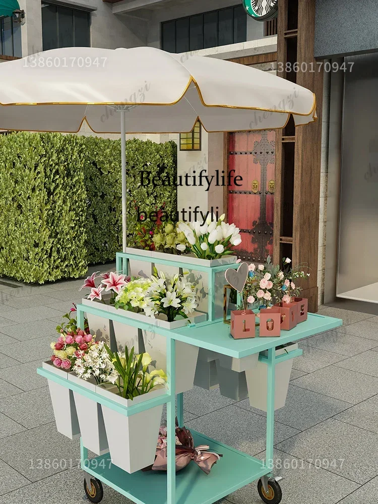 03 Stall selling flowers Flowe - Florist Supply Buckets 评论和价格