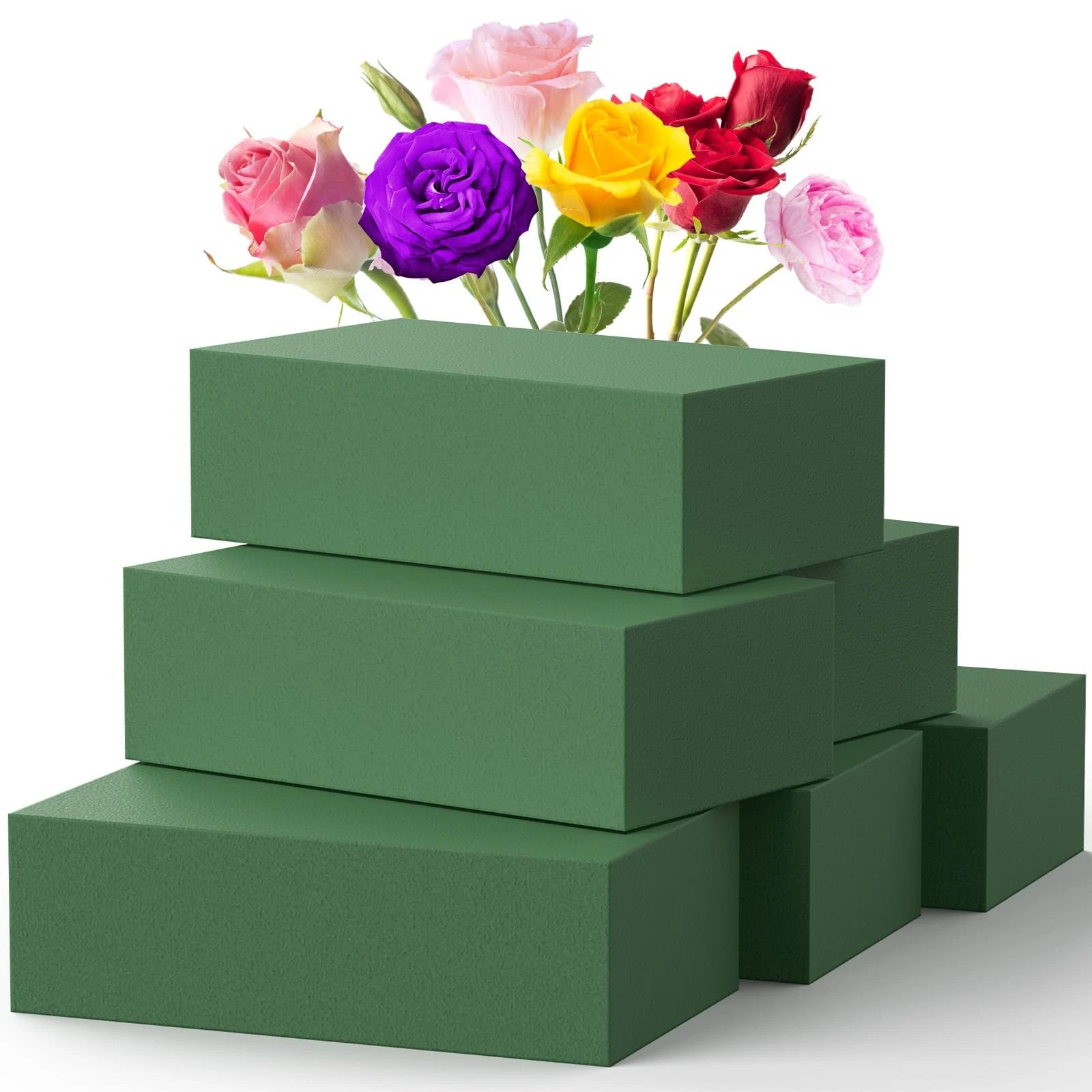 Flower foam blocks of fresh an - Floral Foam Oasis 评论和价格