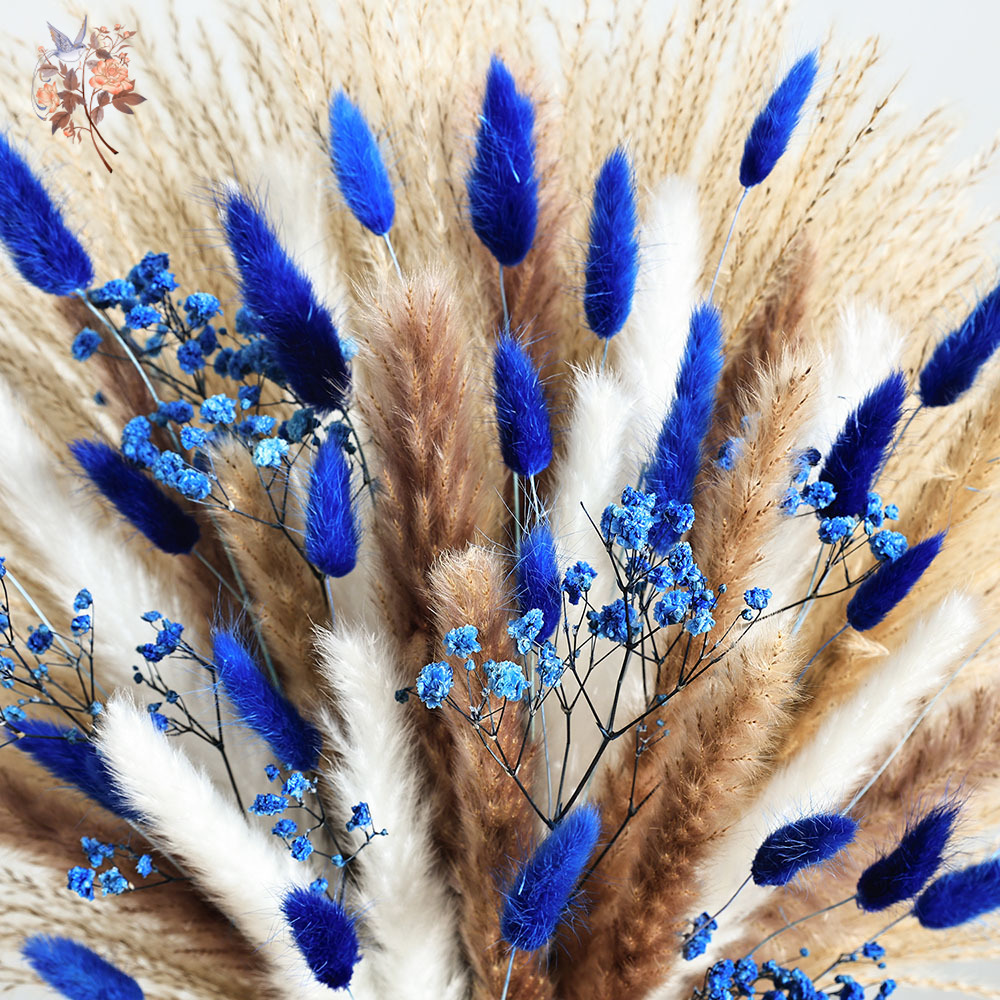 70 Stem Blue Fluffly Rabbit Ta - Florist Supp 评论和价格