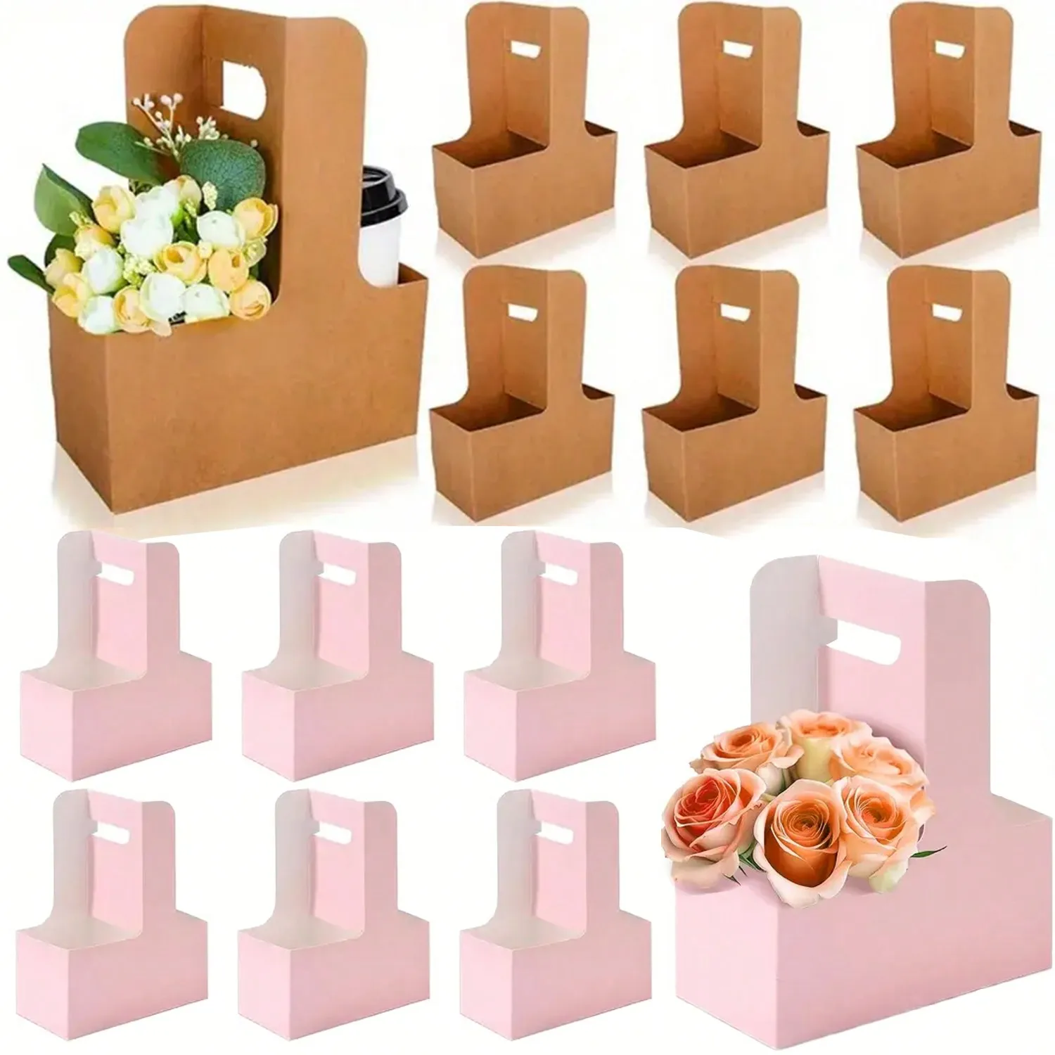 Kraft Paper Flower Bouquet Gif - Flower Wrap Kraft 评论和价格