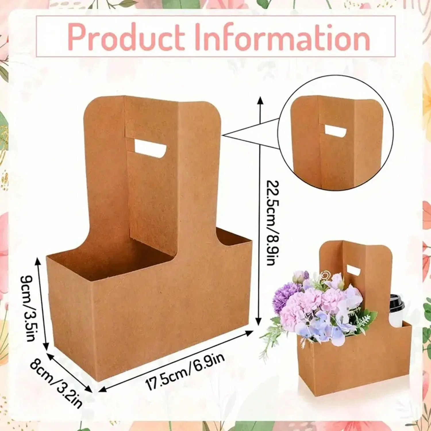 Kraft Paper Flower Bouquet Gif - Flower Wrap Kraft 评论和价格