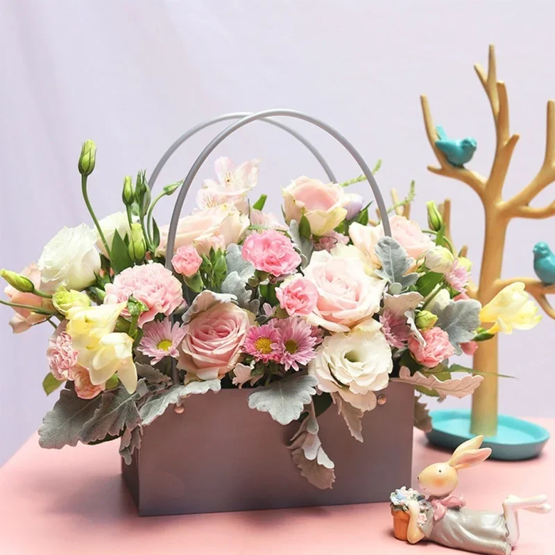 Flower Paper Box Bucket PVC Fl - Florist Supply Buckets 评论和价格
