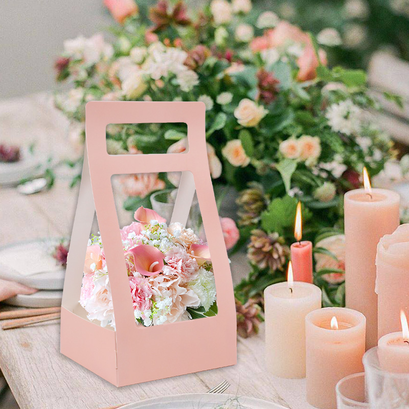 3/5Pcs Handheld Flower Box Kra - Flower Wrap Kraft 评论和价格