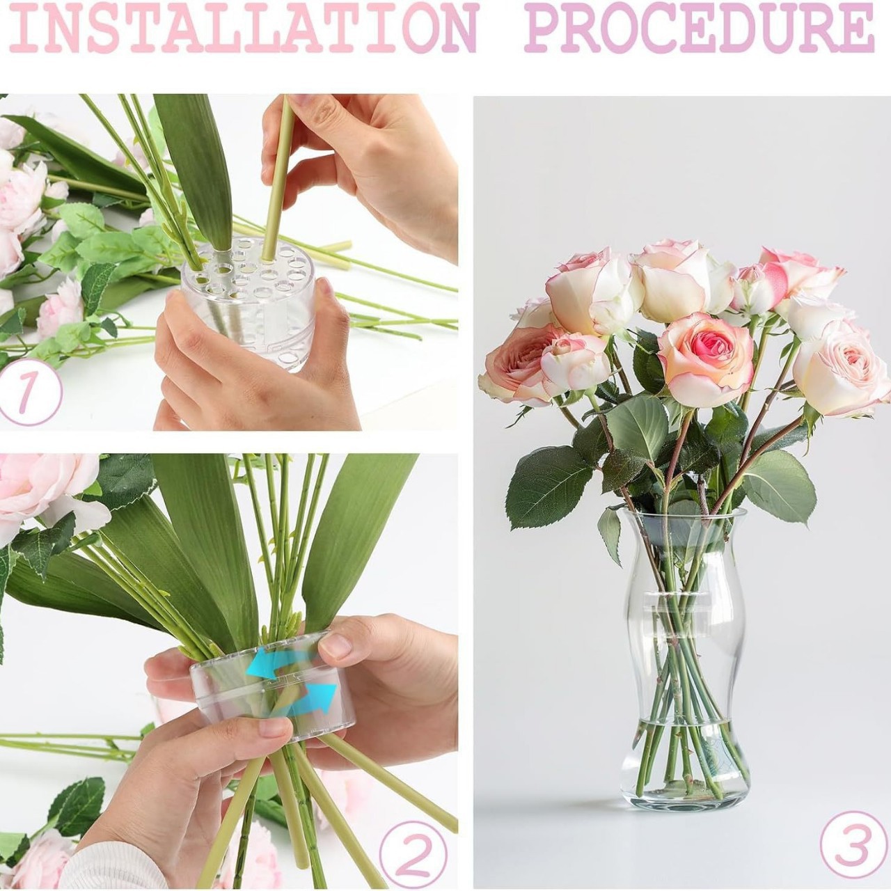 Spiral Ikebana Stem Holder for - Florist Supp 评论和价格
