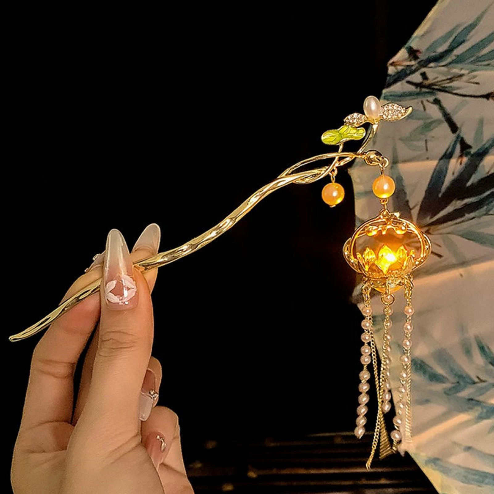 Luminous Flower Hairpin For Wo - Supply Florist 评论和价格