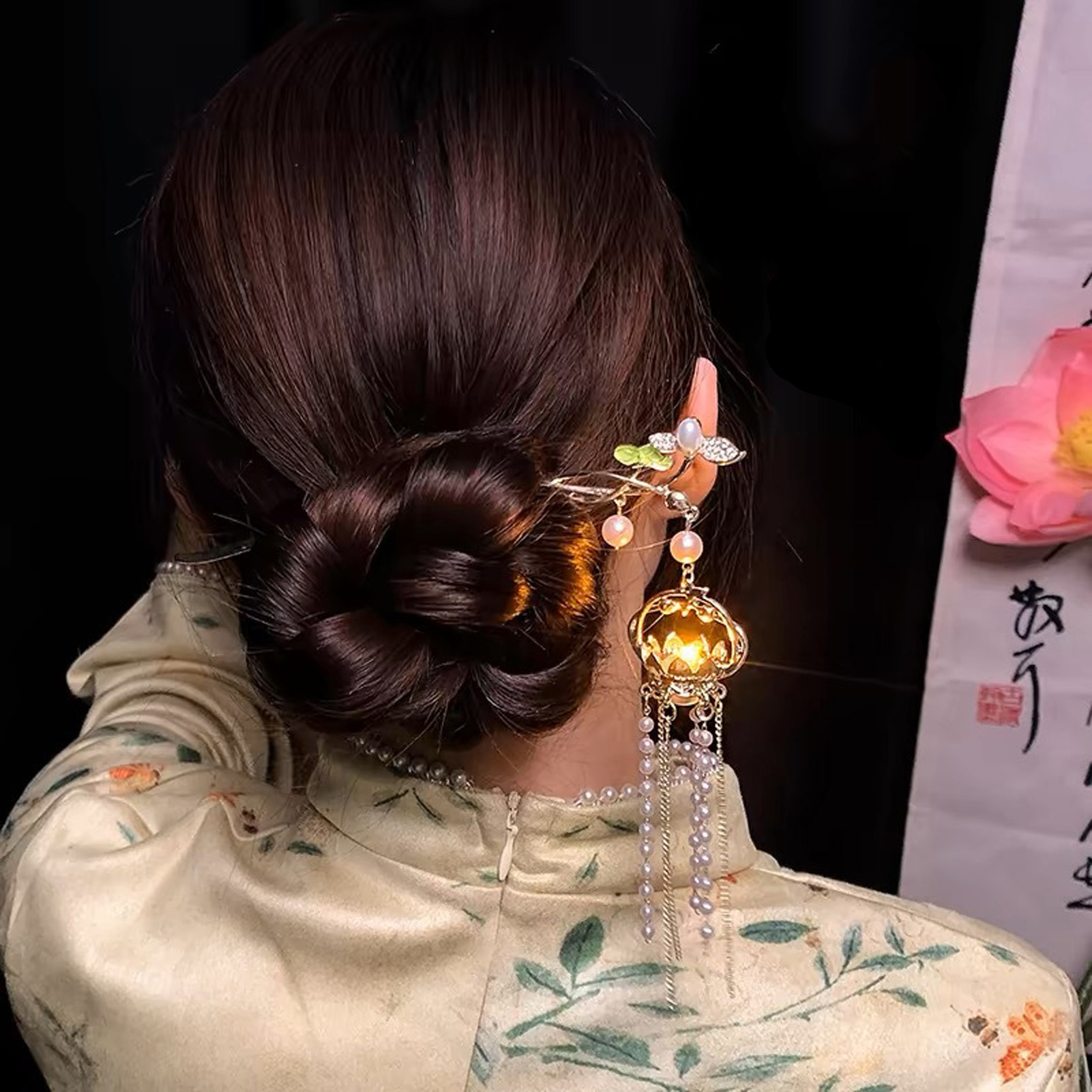 Luminous Flower Hairpin For Wo - Supply Florist 评论和价格
