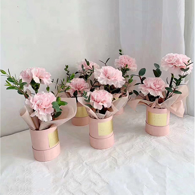 Round Flower Paper Box With Li - Florist Supply Buckets 评论和价格