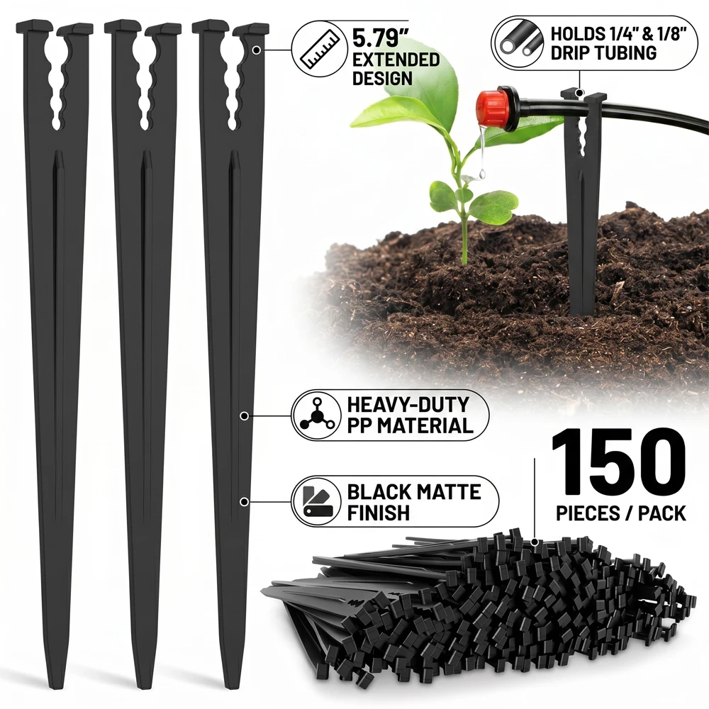 1/4 Drip Irrigation Stakes 5.7 - Florist Supp 评论和价格