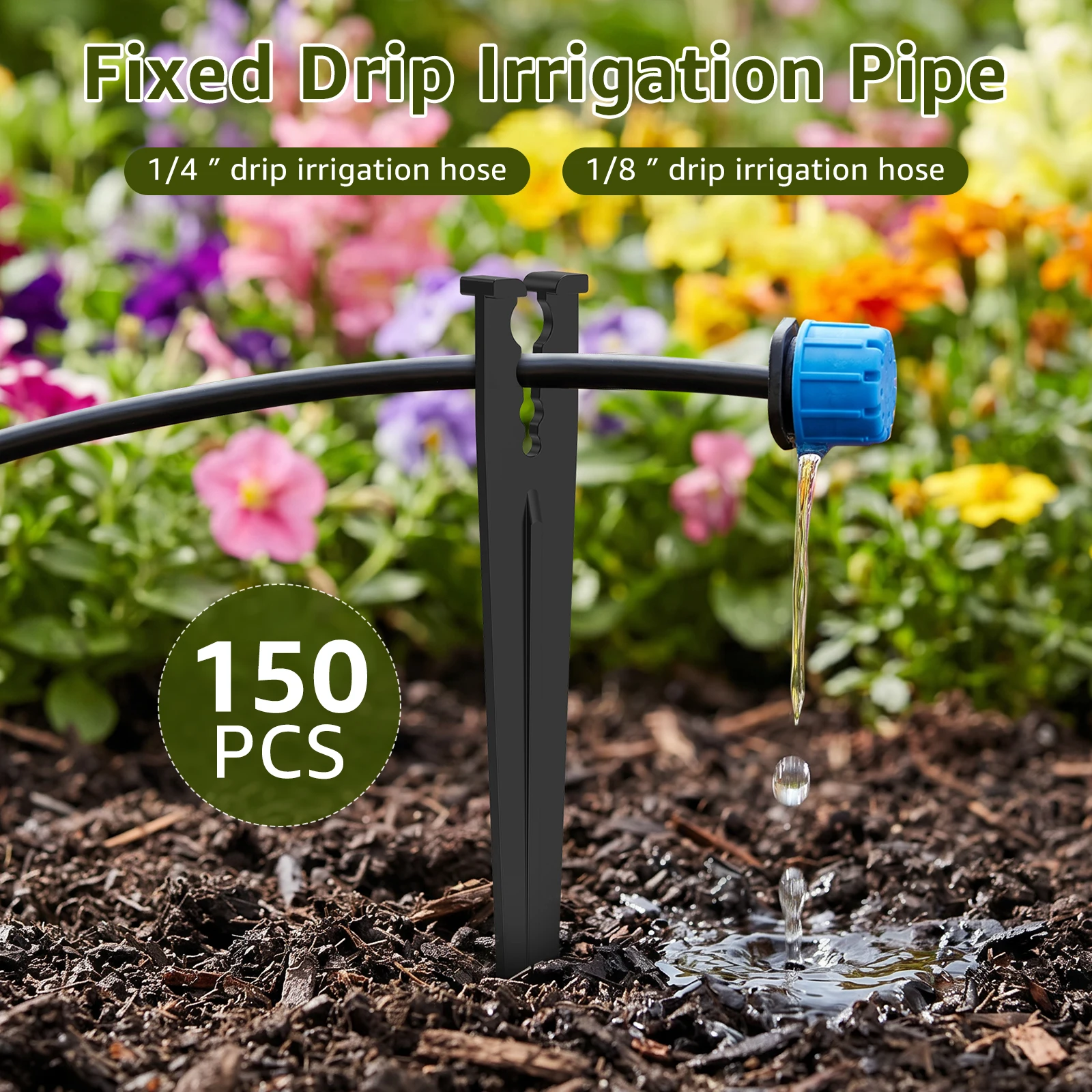 1/4 Drip Irrigation Stakes 5.7 - Florist Supp 评论和价格