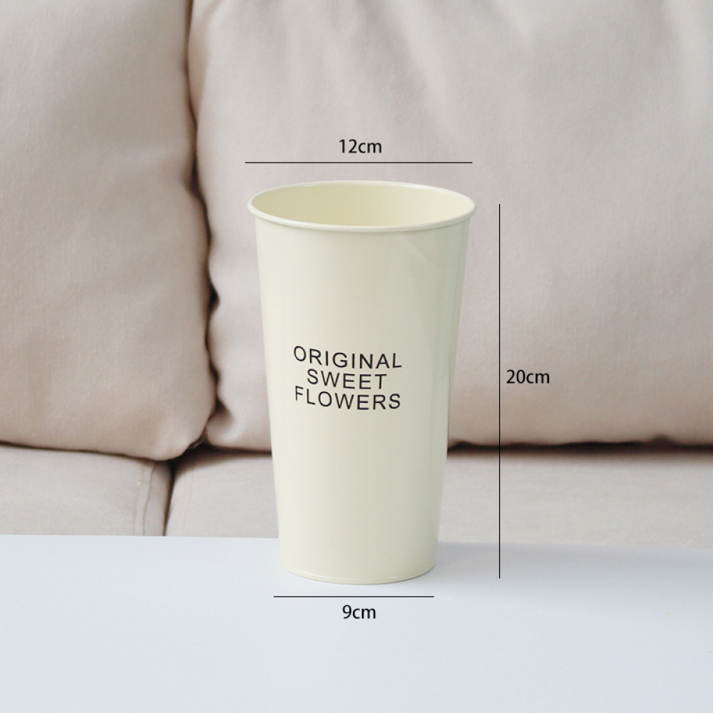 Pastoral Iron Plant Pot Decora - Florist Supply Buckets 评论和价格