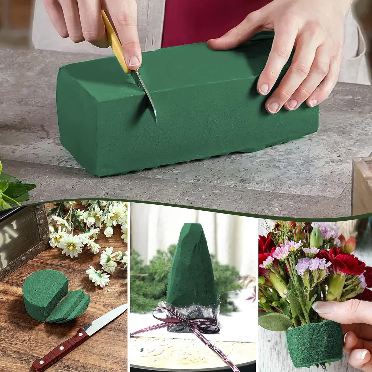 Floral Foam Block DIY Flower A - Floral Foam Oasis 评论和价格
