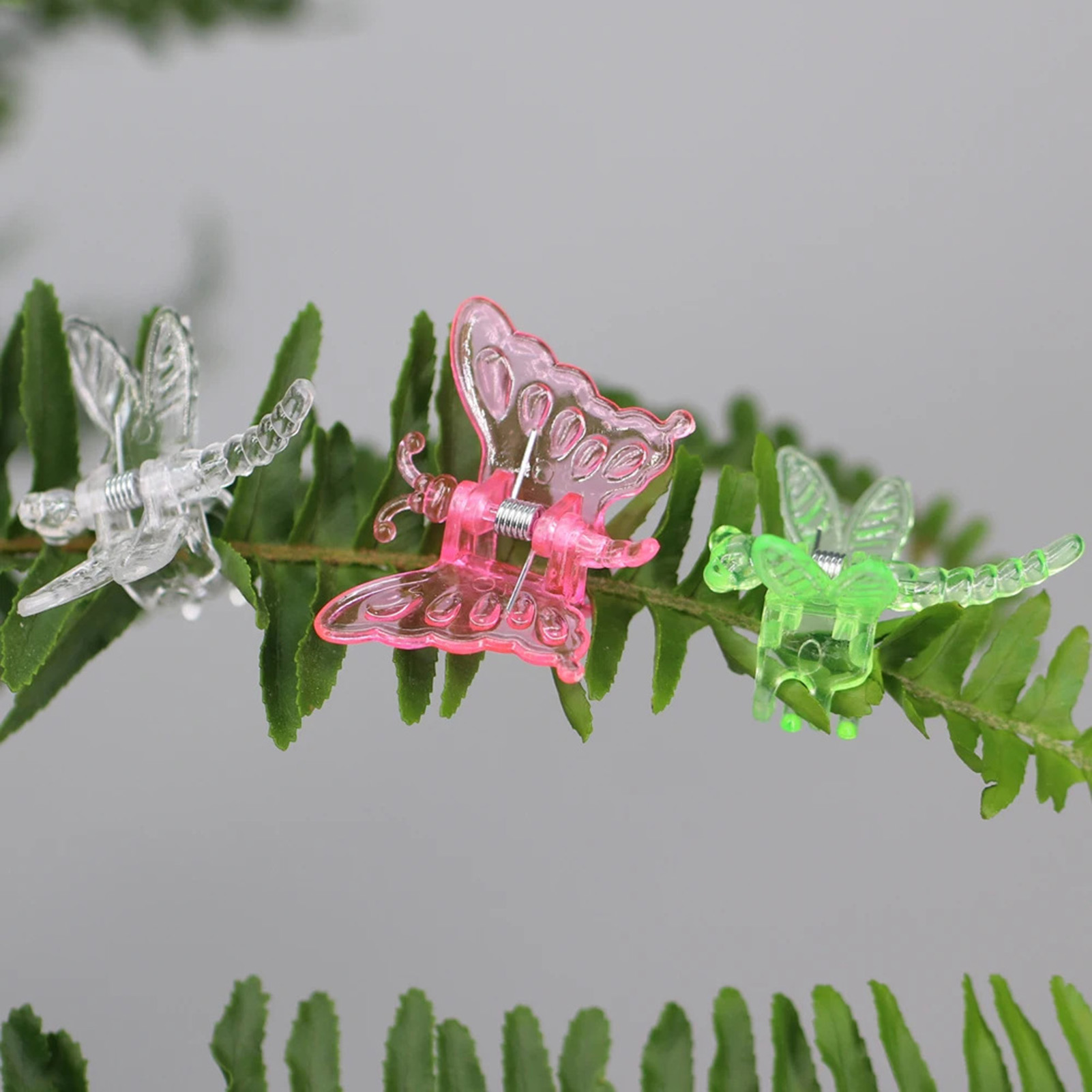 100pcs Plant Orchid Clips Tran - Florist Supp 评论和价格